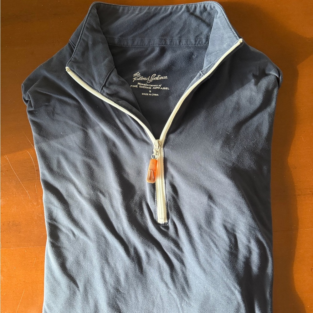 The Tailored Sportsman Blue Long Sleeve Top